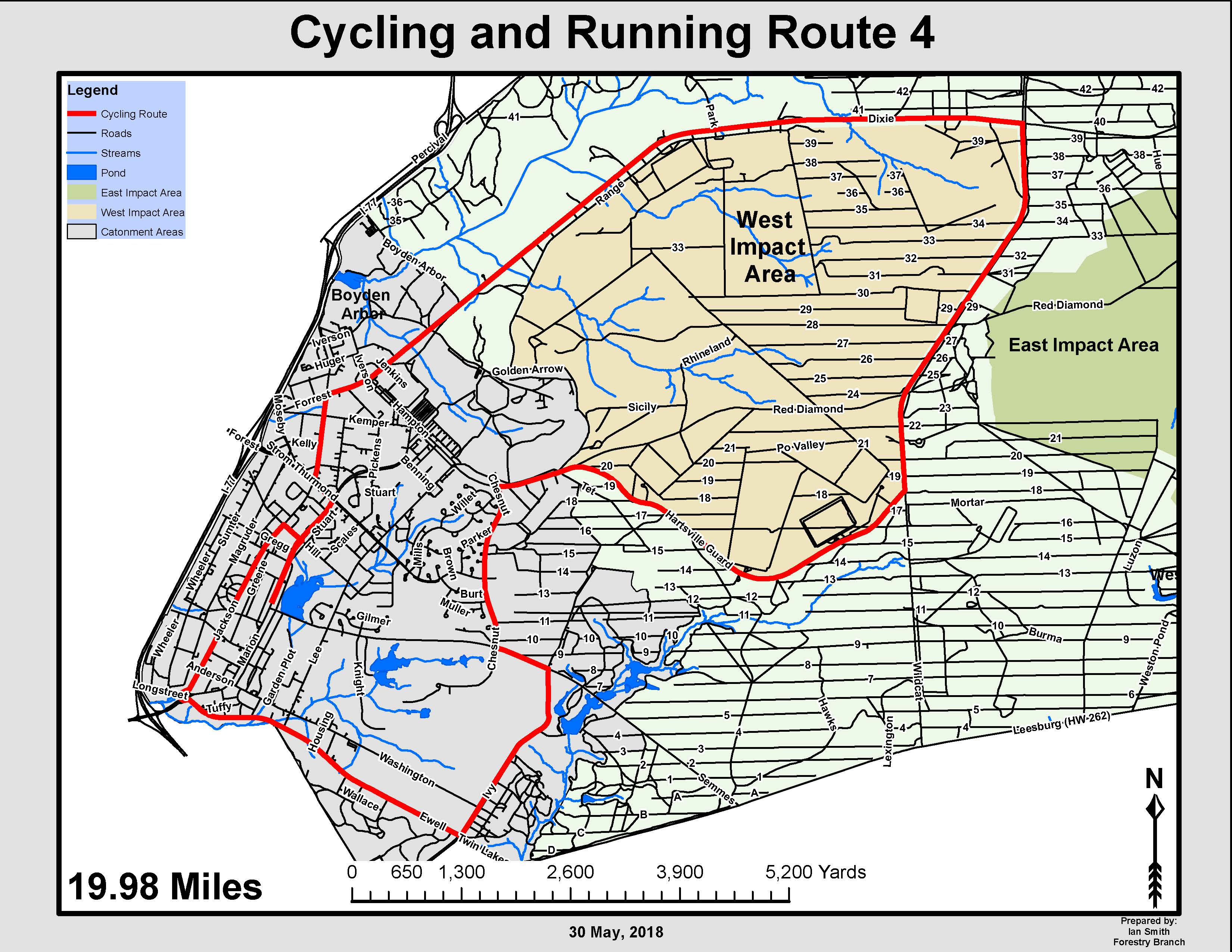 Fort Bragg Drop Zones Map